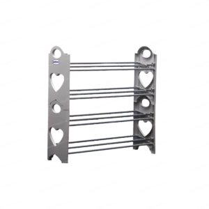 10014 1 steadystep entryway organizer shoe rack rust proof powder coated metal pipes grey