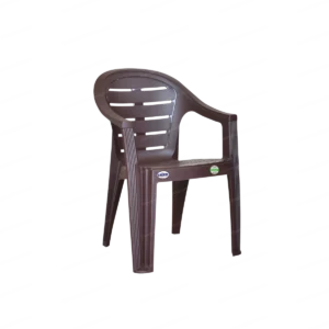 20009 1 kingdom plastics navigator arm chair rounded back vertical slats