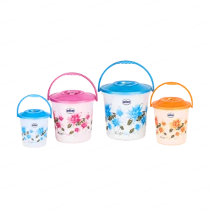 50012 premium floral print bucket beautiful practical home essential