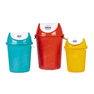 50045 premium swing bin pastel colors floral elegance large